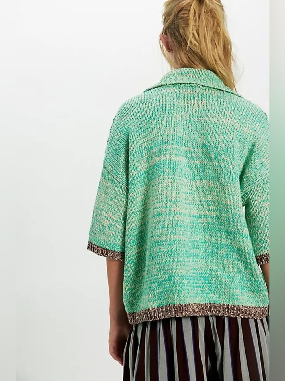 NWT Free People On The Roll Knit Polo - Picture 9 of 11